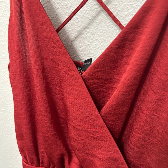Express Red Tie Waist Cami Top NWT Size XS - Picture 4 of 5